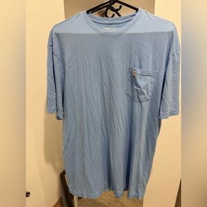 Psycho Bunny Light Blue Pocket Tee with Embroidered Logo 2XL